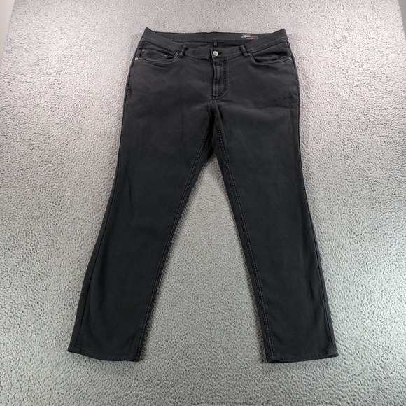 Faherty Pants Mens 36x28 Gray Slate 5 Pocket Terry stretch Casual Comfort Office - Picture 2 of 13